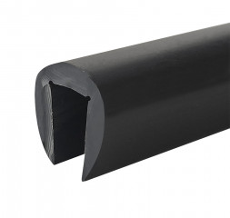 Демпфер лодочный шириной 14 мм Т380 бухта 25 м черный