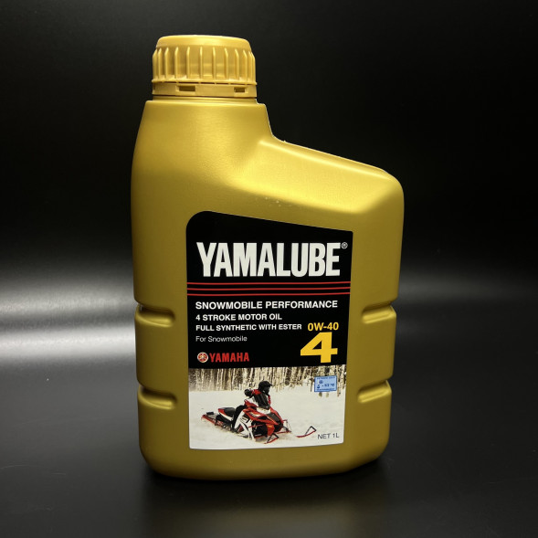 Масло моторное Yamalube 0W-40 SYNTHETIC OIL (1 л) для снегоходов