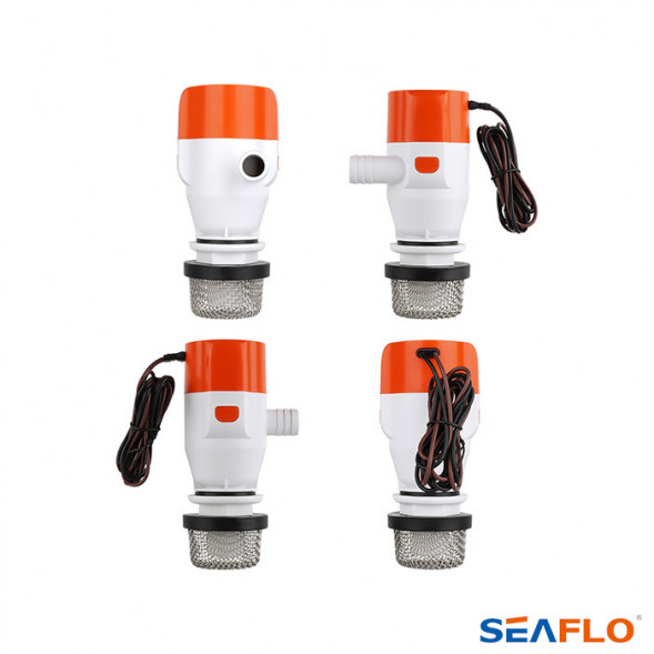 Насос аэратор встраиваемый 600GPH 13F Series 12В (комплект)