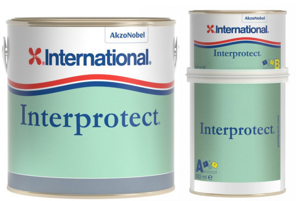 Грунт «INTERPROTECT», 2500 мл., белый.