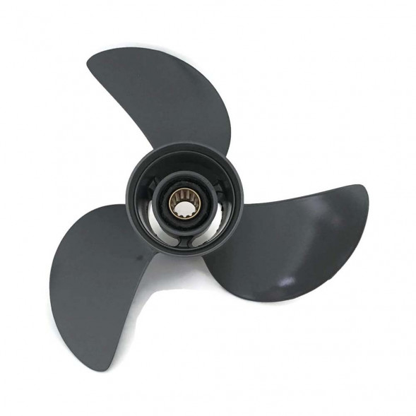 Винт гребной  Skipper для Honda 50-60HP, диаметр 11 1/2&quot; алюминиевый, лопастей - 3, шаг 14