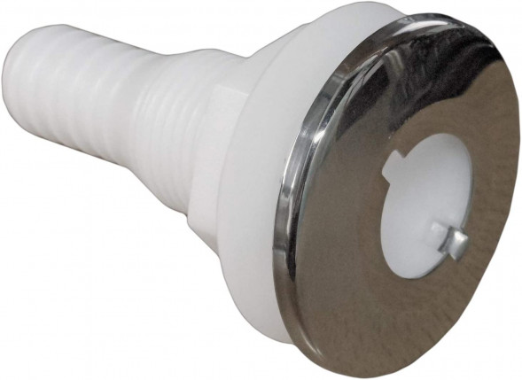 Дренажный патрубок 1-1/2&quot; с колпаком из нерж стали