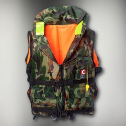 Жилет спасательный универсальный «COMFORT HUNTER» (от 80 до 120кг), светоотражающий, взрослый