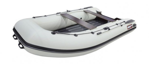 Надувная лодка ПВХ, Хантер 390 А НДНД, белый