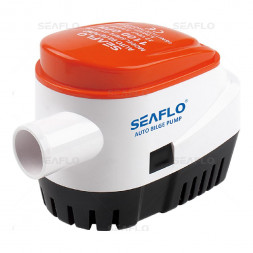 Помпа водооткачивающая автоматическая SeaFlo трюмная, 24V 1100 галлон/час, патрубок 29 мм