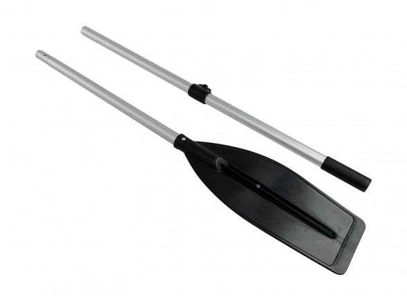 Весло разборное 200 см, широкая лопасть, черное