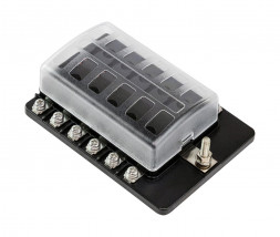 Блок на 12 предохранителей с индикацией исправности предохранителя, Marine Rocket