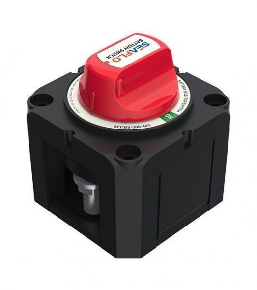 Выключатель массы 4-х позиционный 2 АКБ 300А, SeaFlo