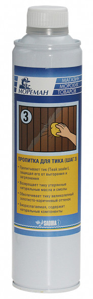Пропитка для тика &quot;Мореман&quot; (Шаг 3), 500 мл