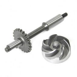 Крыльчатка помпы охлаждения (с валом) Kawasaki/Suzuki AT-10073A