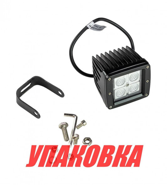 Прожектор светодиодный 4 диода, 1600 лм, 9-60 (упаковка из 10 шт.)