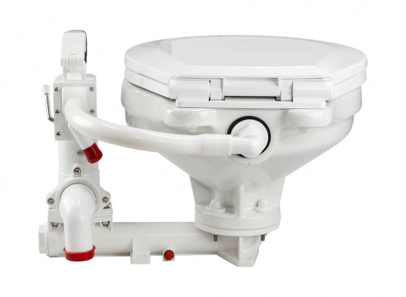 Унитаз с ручной помпой