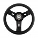 Рулевое колесо ELBA обод и спицы черные д. 300 мм
