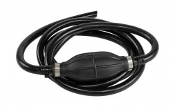 Шланг топливный d7/D12 мм с грушей без переходников, 2 м