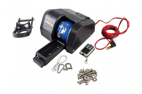 Лебедка якорная autoTRAC AUTODEPLOY 35SW, черная