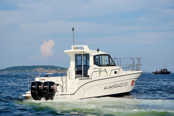 Катер AVANRAID F350 MARLIN с Suzuki 2хDF250TX/ZX