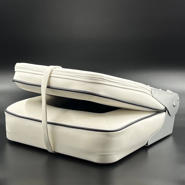 Сиденье для лодки №2 (Allshine) (Черно-Белое)