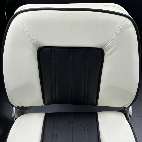 Сиденье для лодки №2 (Allshine) (Черно-Белое)