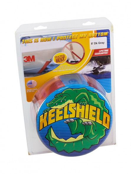 Защита киля KeelShield, 2.44 м, темносерый цвет