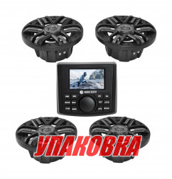 Морская аудиосистема Marine Rocket MRH-335 (комплект 4B) (упаковка из 3 шт.)