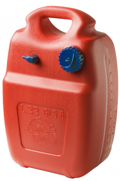Бак переносной топливный 22 л.  550х330х230 мм