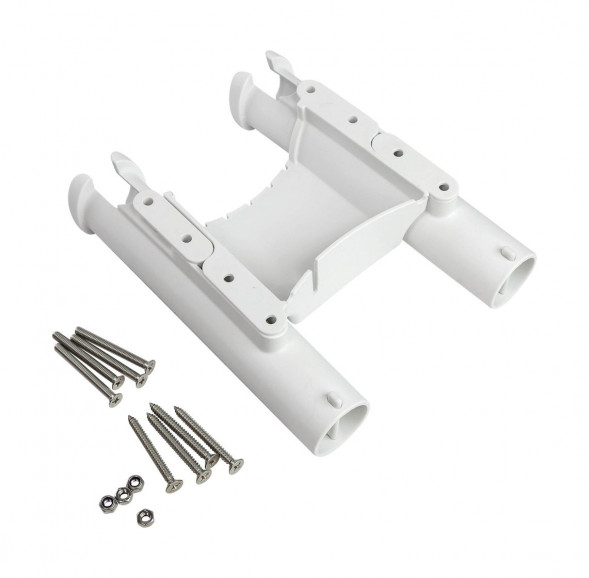 Держатель спиннинга 2 стакана белый, SeaFlo (упаковка из 10 шт.)