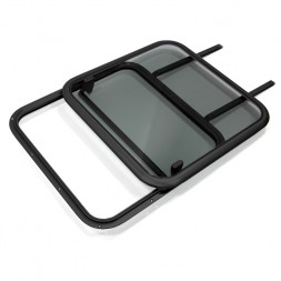 Люк палубный сдвижной Альбатрос в черном исполнении (под заказ)