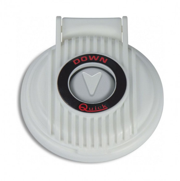 Кнопка управления якорной лебедкой Quick, палубная, Down, белый
