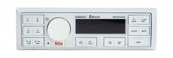 Морская магнитола 1DIN BOSS MR500UAB