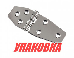 Петля 97х38 мм, разновеликая, нержавеющая (упаковка из 20 шт.)