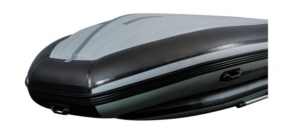 Надувная лодка ПВХ, RiverBoats RB 390 НДНД, ф/б, серо-оранжевый