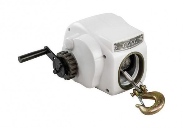 Лебедка электрическая autoTRAC DayRunner на трейлер, 2500lbs SW, белая, уценена