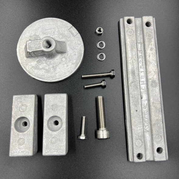 Комплект анодов Mercury Verado 4 / OPTIMAX AL (Алюминиевый) (CMVERADO4KIT) (MARTYR)