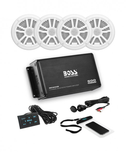 Аудиосистема с усилителем BOSS ASK904B.64 (комплект4) (упаковка из 9 шт.)