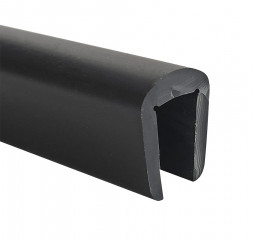 Привальный брус шириной 15 мм Т-64 черный