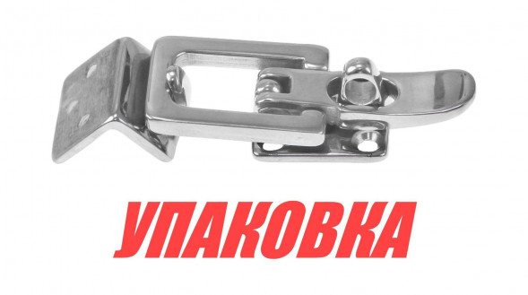 Защелка иллюминатора угловая нержавеющая (упаковка из 15 шт.)