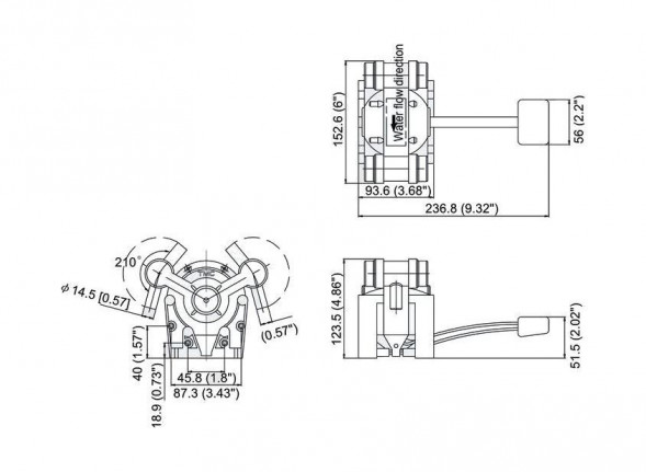 Помпа ножная