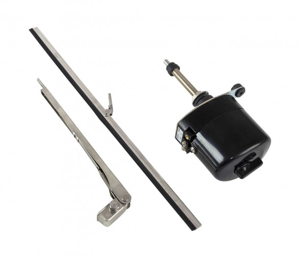 Электропривод стеклоочистителя 12 В с щеткой 355 мм (14&quot;) черный