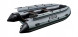 Надувная лодка ПВХ, RiverBoats RB 390 НДНД, ф/б, серо-белый