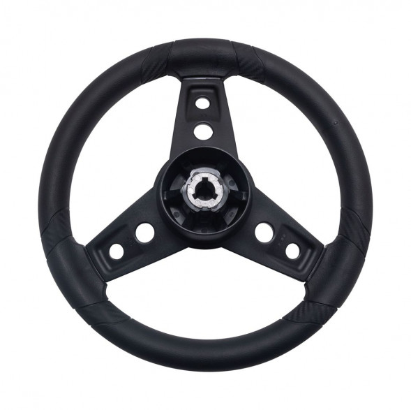 Рулевое колесо LUGANA черное, д.350 мм (упаковка из 12 шт.)