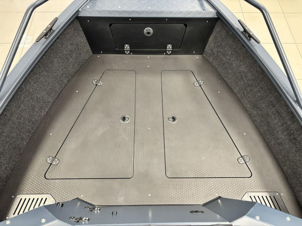 Моторная лодка, Viсtory A3, серо-синий с Suzuki DF60ATL