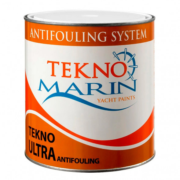 Необрастающая краска белая Tekno Ultra Antifouling 0.75 л
