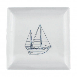 Набор тарелок Square Sail, 25 см, 6 шт