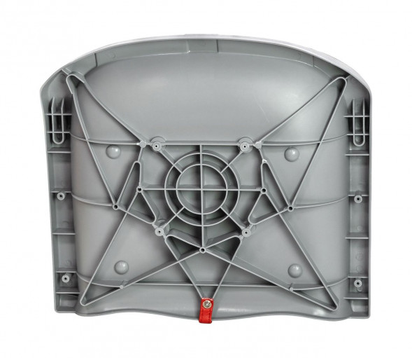 Кресло складное мягкое TRAVELER, цвет серый/красный