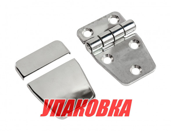 Петля 59х40 мм, нержавеющая (упаковка из 10 шт.)