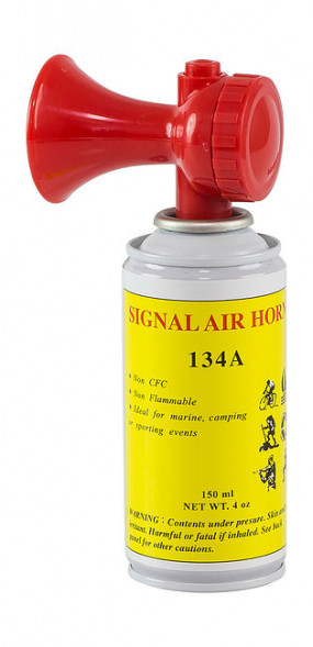 Горн сигнальный пневматический средний, 150 мл
