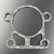 Прокладка под основание помпы охлаждения Yamaha 25-70 (663-44316-00) (Omax)