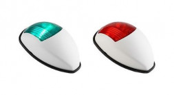 Огни ходовые светодиодные комплект, белый корпус, SeaFlo