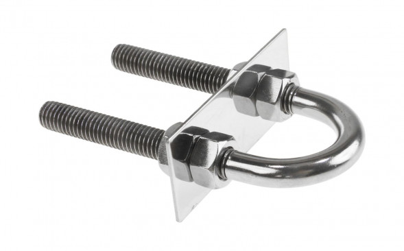 Рым-болт U-образный D13 мм, Lрез. 89 мм