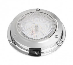 Светильник каютный светодиодный белый свет 12 В, D106mm, SeaFlo